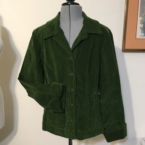 Jacket Tria Size: approximately a 10 Green